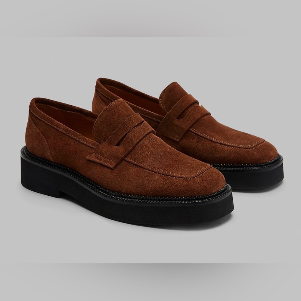 Maguire Suede Paola Loafer Chocolate Brown